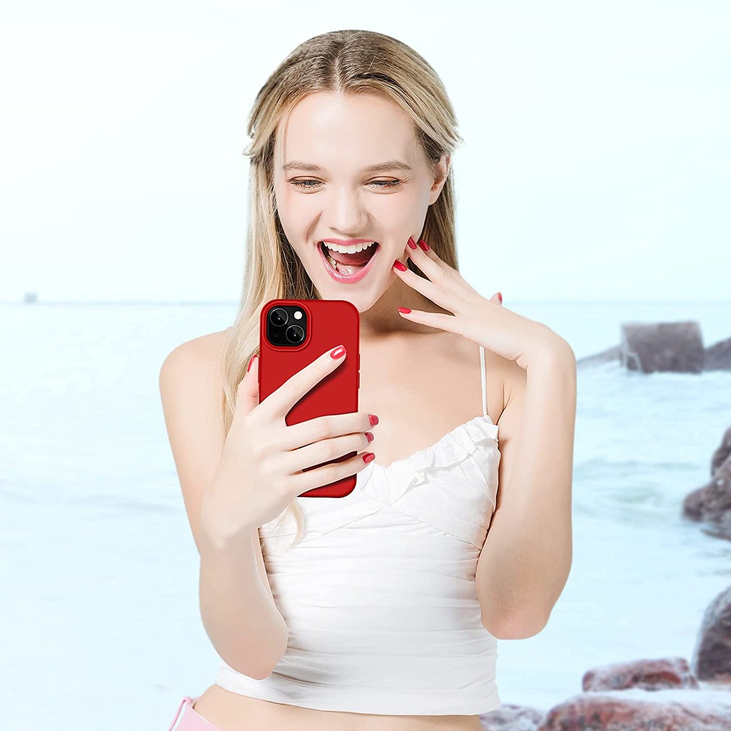 red