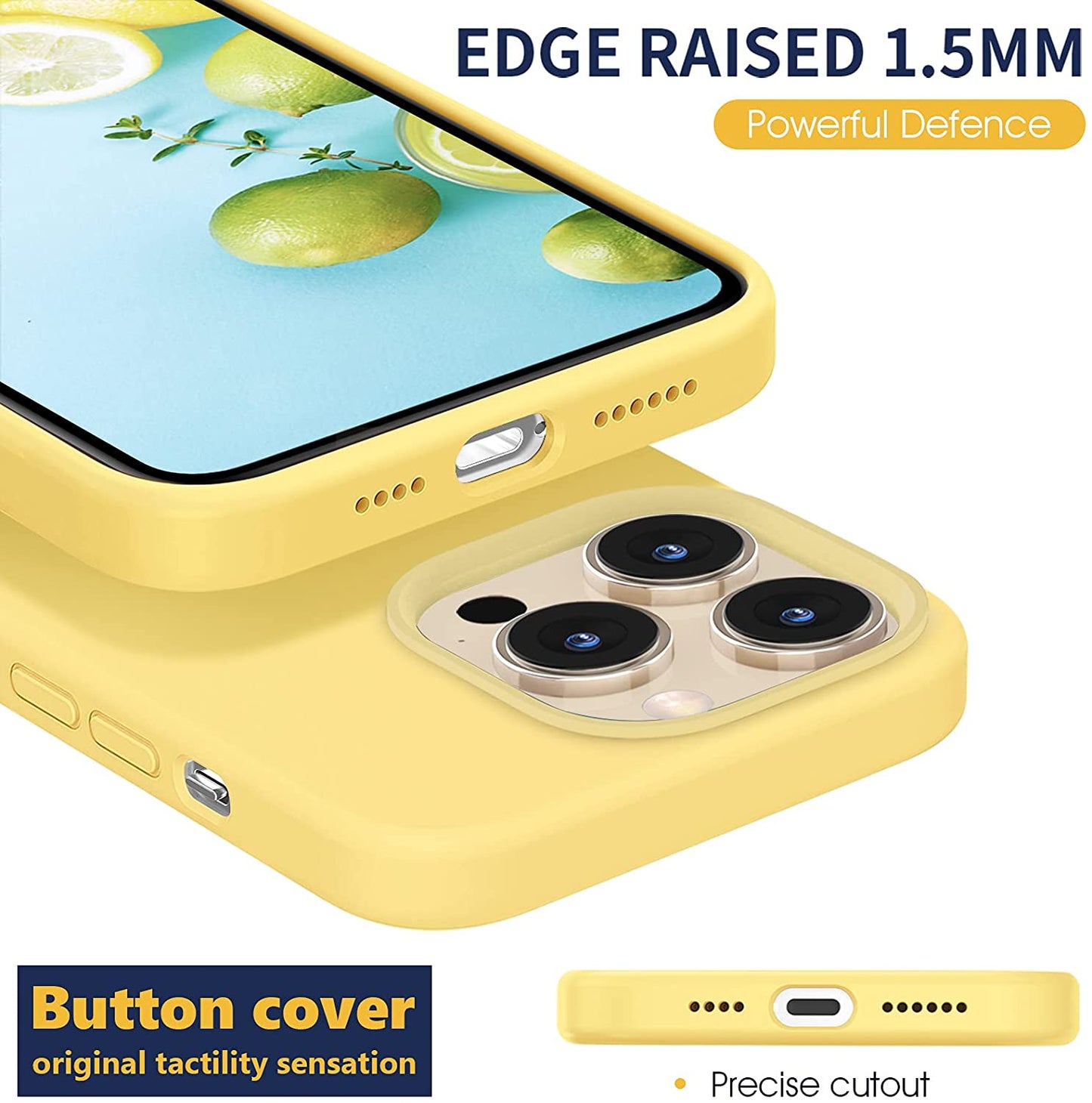 Silicone Grip Cover For iPhone 14 Pro Max