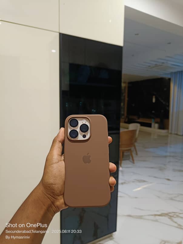 Dark Brown Silicone Case for iPhone 16 Pro & 16 Pro Max