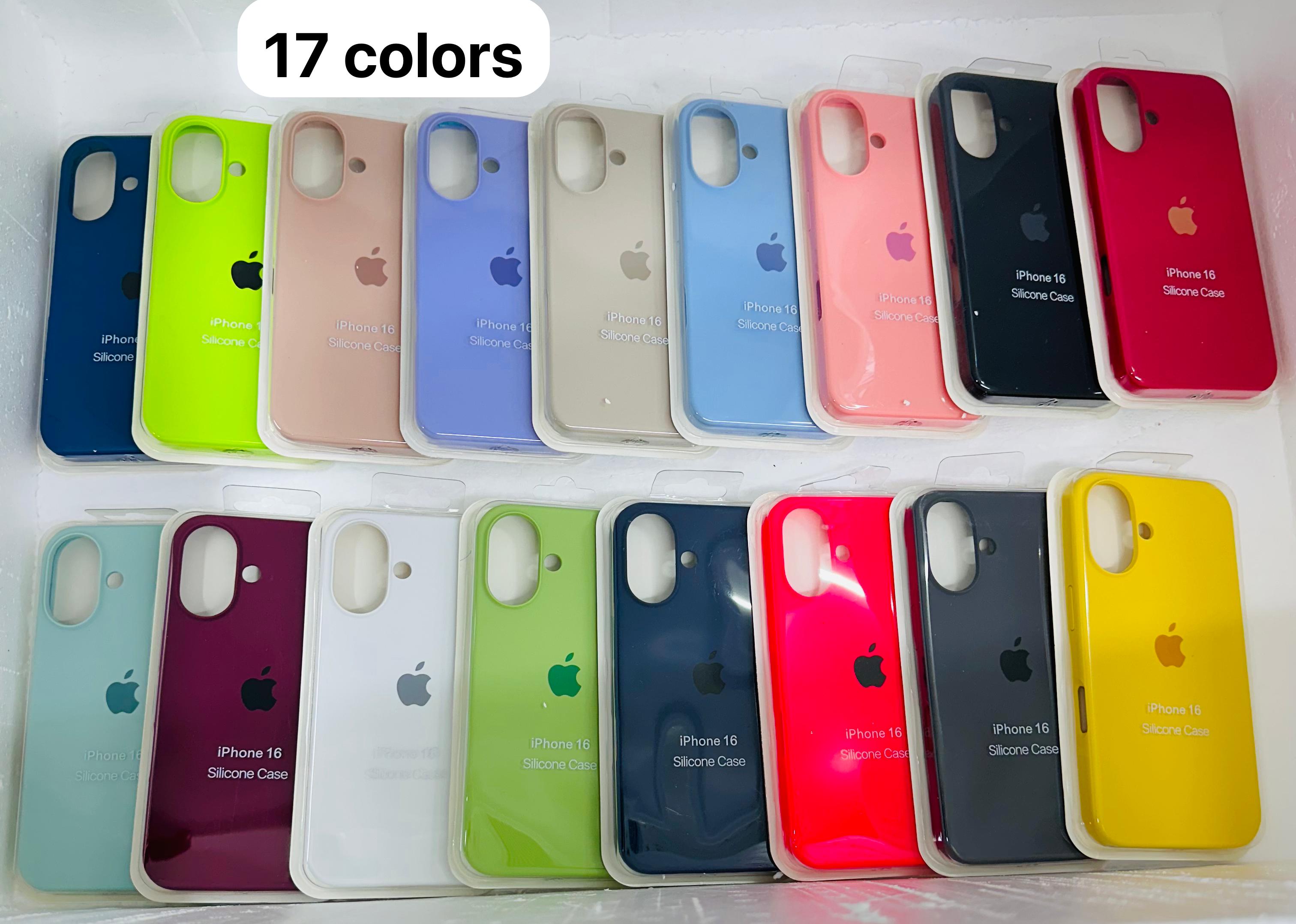 Silicone Case for iPhone 16 Plus – Slim, Durable, and Shockproof