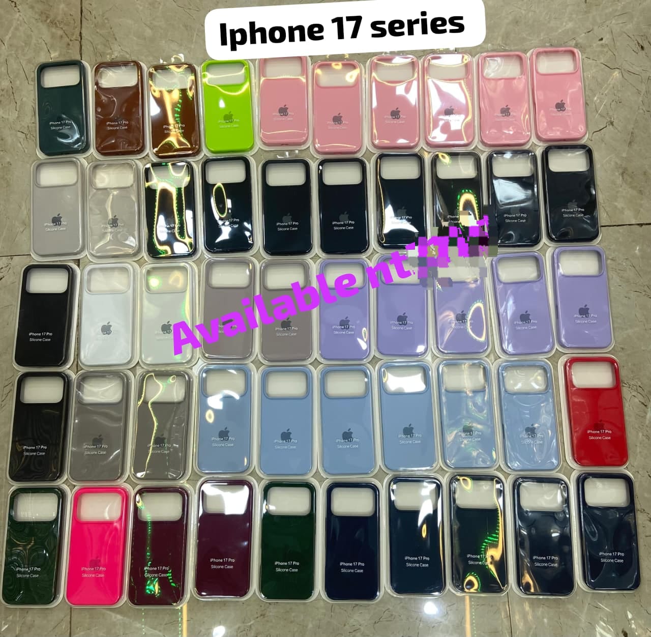 Protective Silicone Case for iPhone 17, 17 Air, 17 Pro & Pro Max
