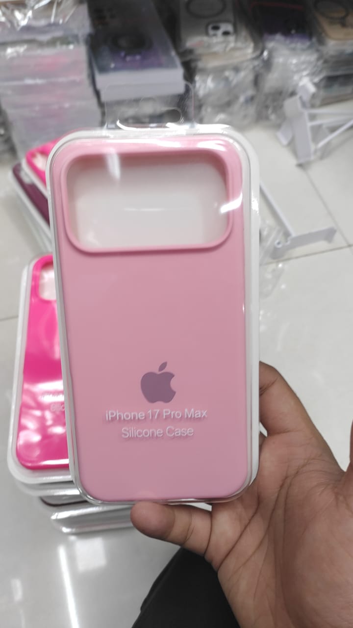 iPhone 17 Series Premium Silicone Case – Soft Touch Protection for 17, 17 Air, 17 Pro & Pro Max