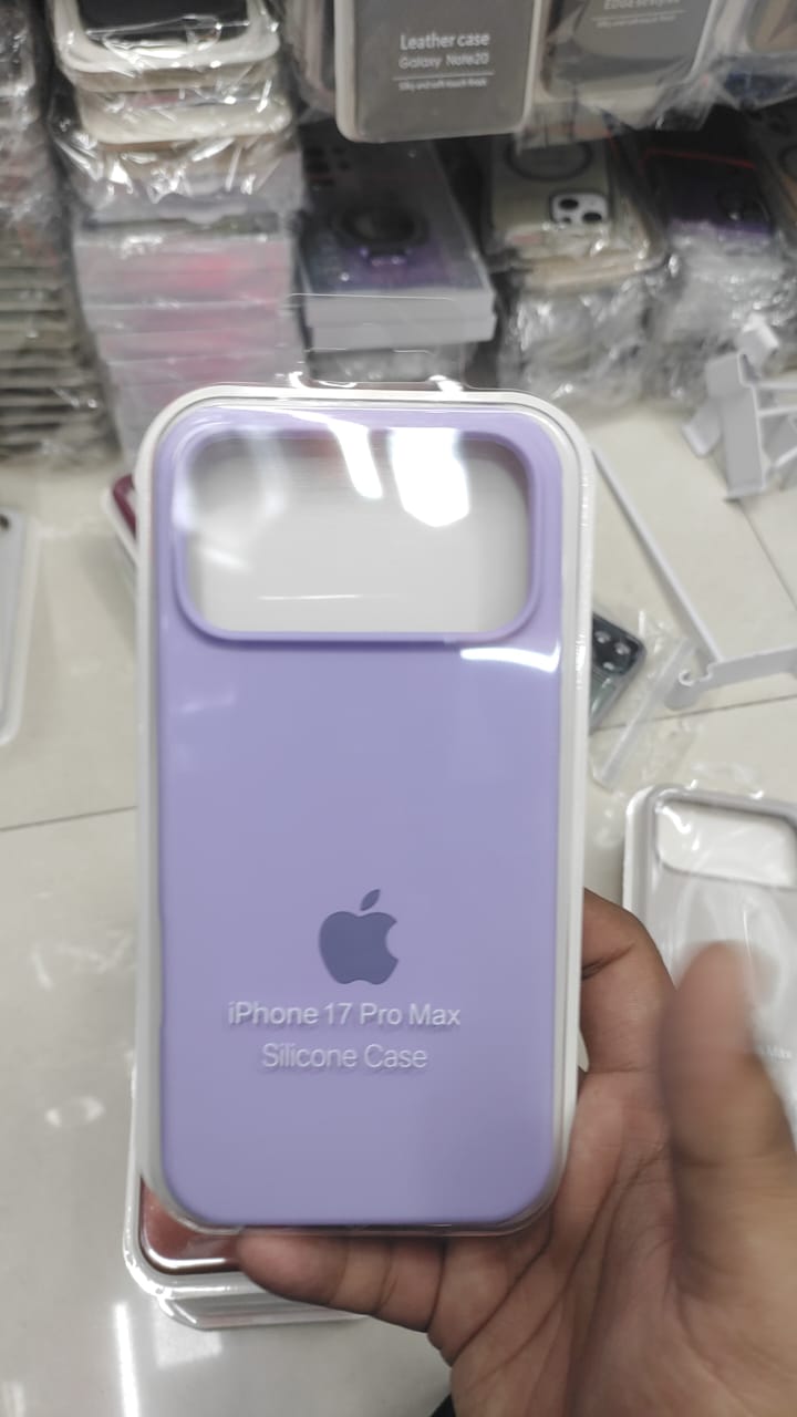 iPhone 17 Series Premium Silicone Case – Soft Touch Protection for 17, 17 Air, 17 Pro & Pro Max