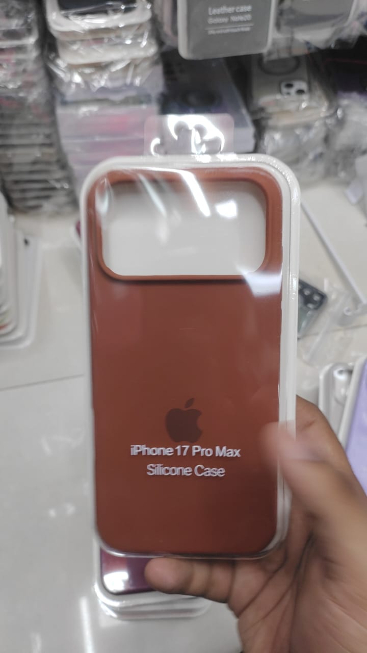 iPhone 17 Series Premium Silicone Case – Soft Touch Protection for 17, 17 Air, 17 Pro & Pro Max