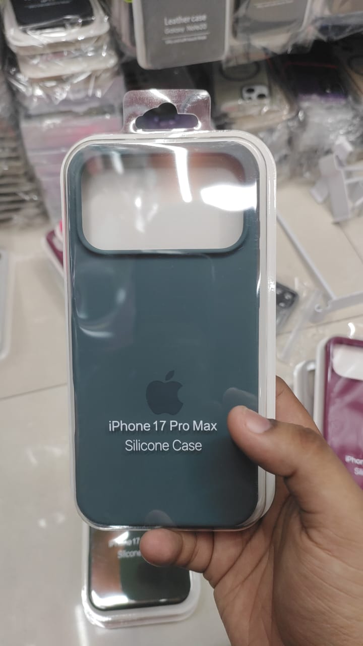 iPhone 17 Series Premium Silicone Case – Soft Touch Protection for 17, 17 Air, 17 Pro & Pro Max