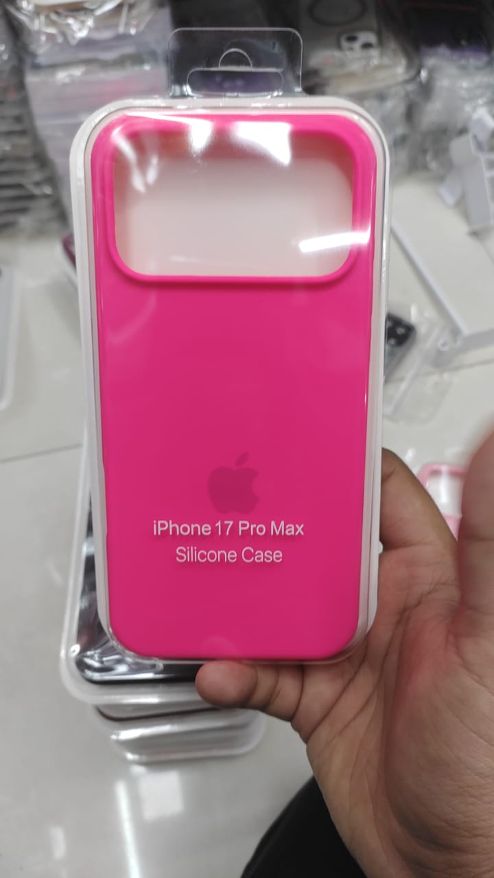 iPhone 17 Series Premium Silicone Case – Soft Touch Protection for 17, 17 Air, 17 Pro & Pro Max