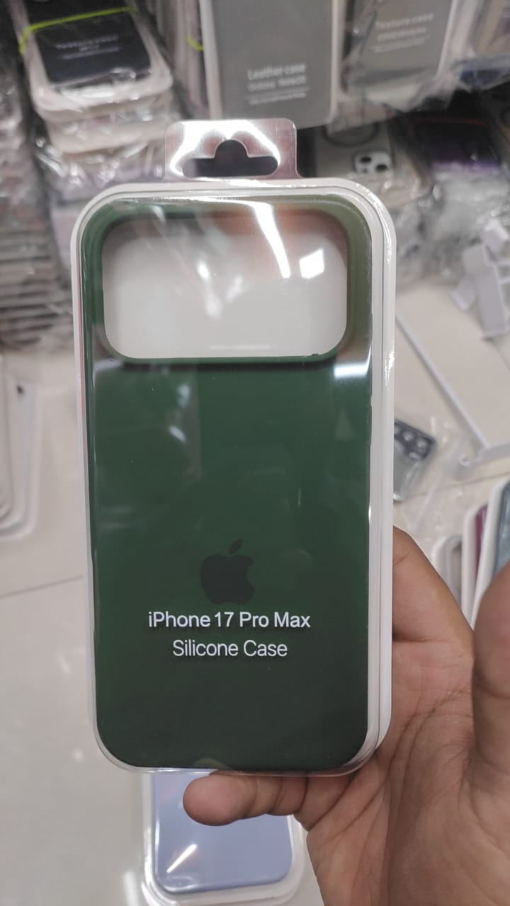 iPhone 17 Series Premium Silicone Case – Soft Touch Protection for 17, 17 Air, 17 Pro & Pro Max