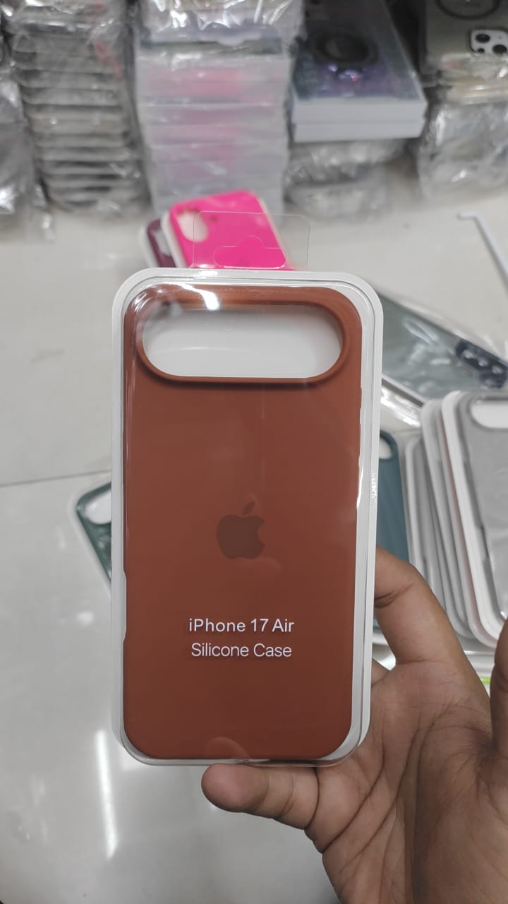iPhone 17 Series Premium Silicone Case – Soft Touch Protection for 17, 17 Air, 17 Pro & Pro Max