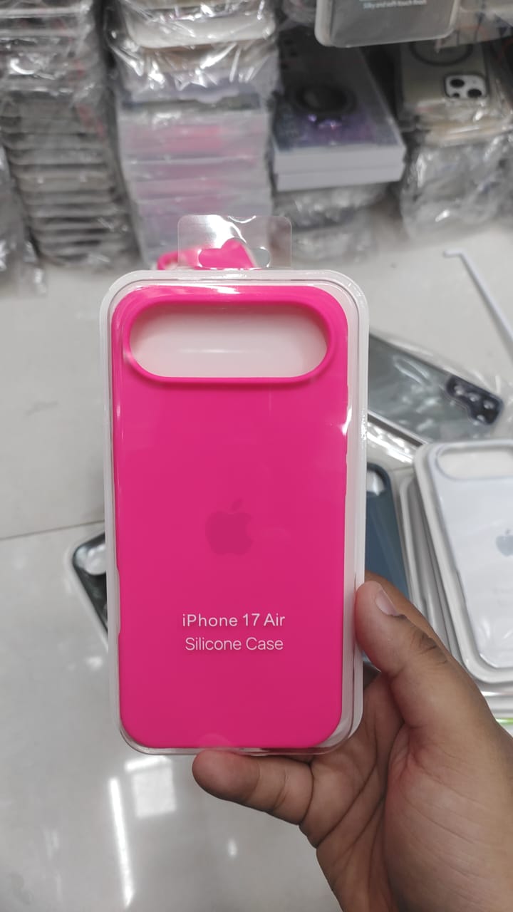 iPhone 17 Series Premium Silicone Case – Soft Touch Protection for 17, 17 Air, 17 Pro & Pro Max