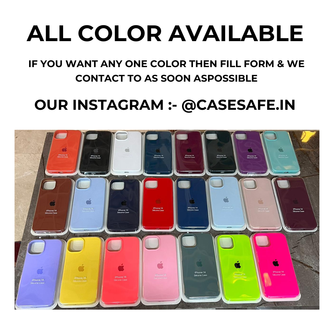 Silicone Grip Cover For iPhone 14 Plus