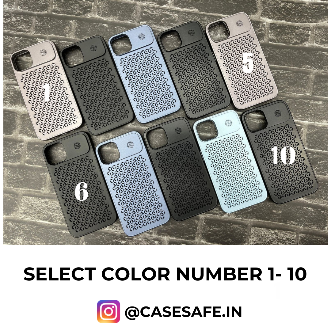 Aero Mesh ® Metallic Hybrid Case for iPhone | Stylish & Durable iPhone Protection