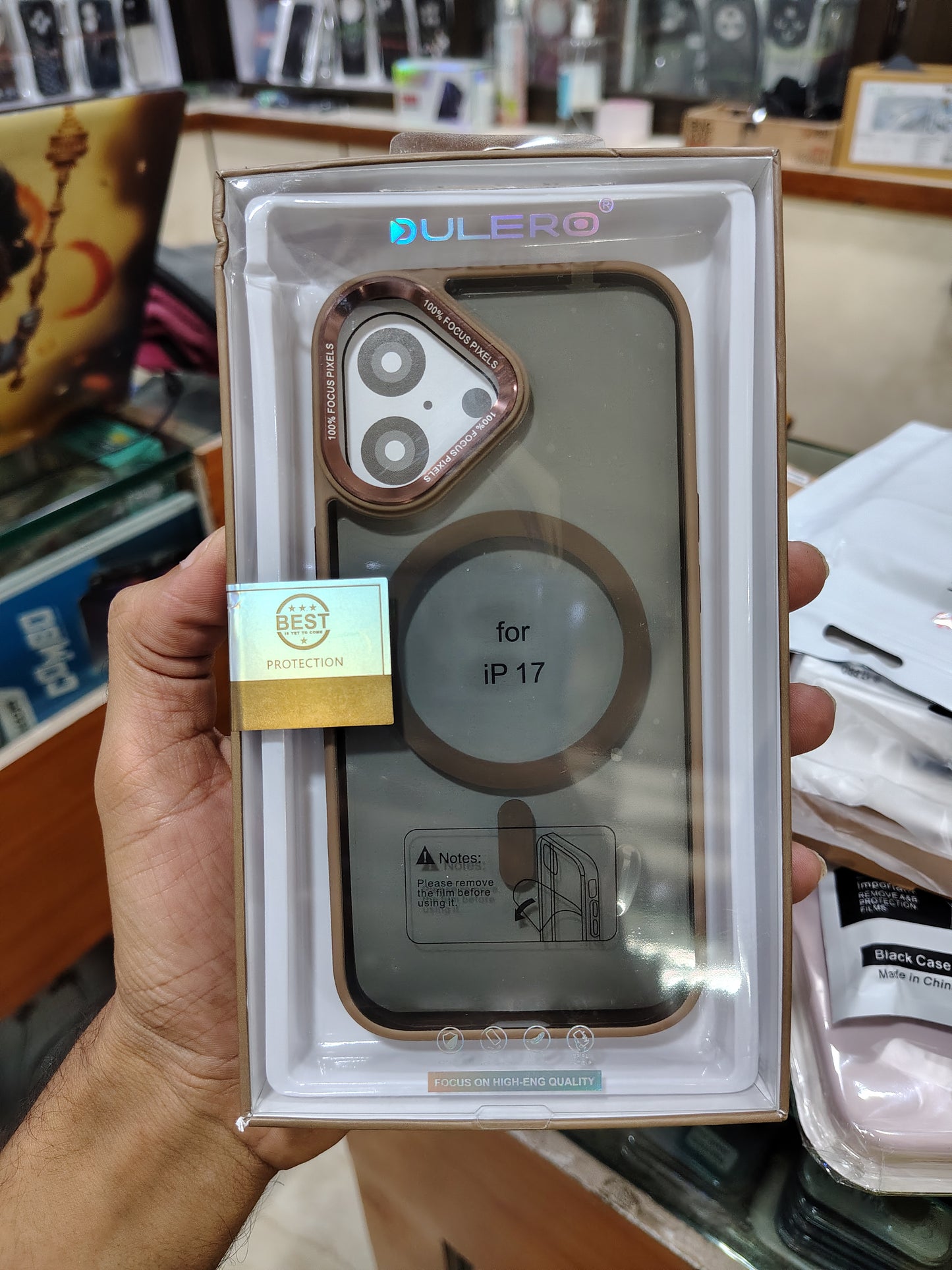 Dulero MagSafe Clear Back Cover for iPhone 17 Series