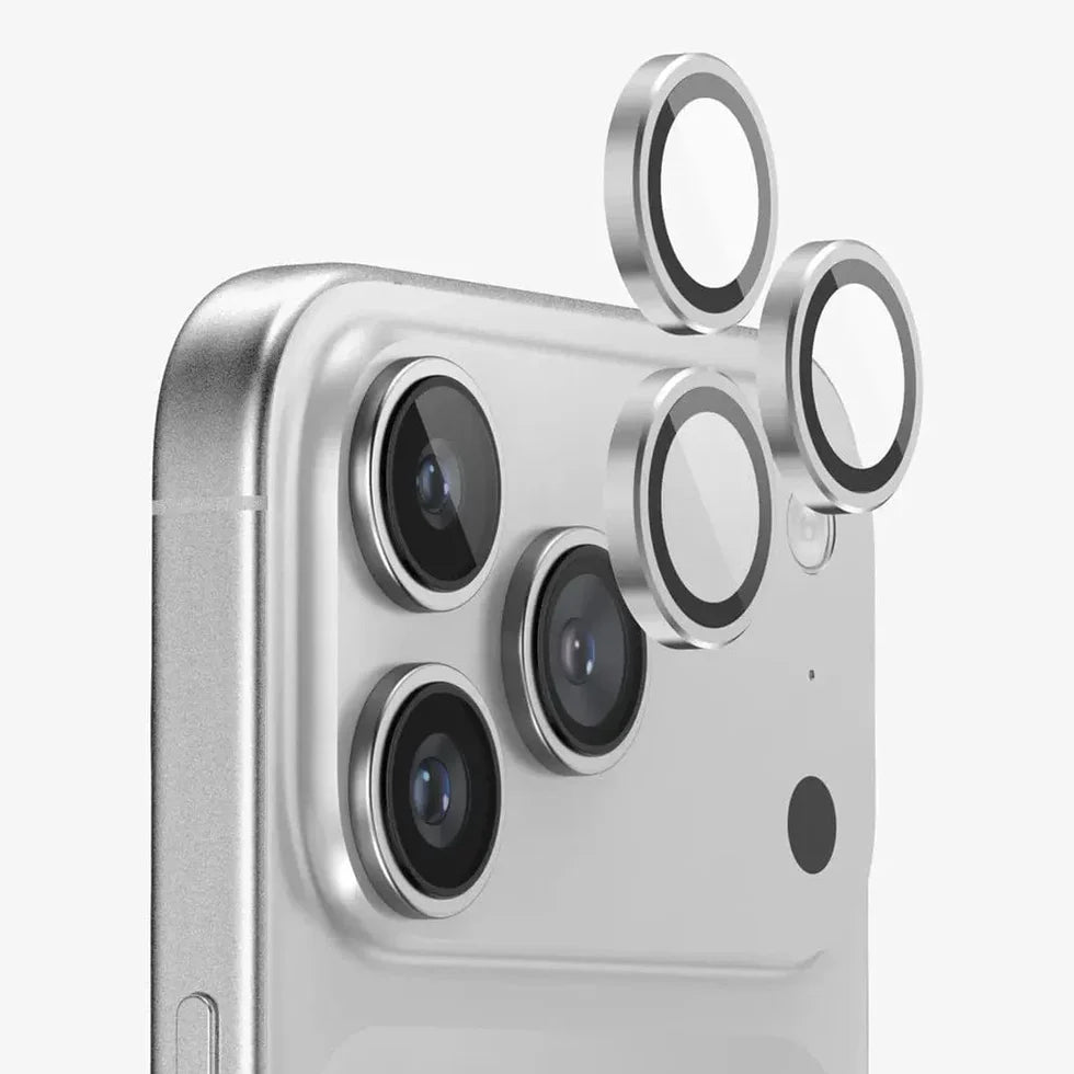 iPhone 17 Pro Max Silver Camera Lens Protector
