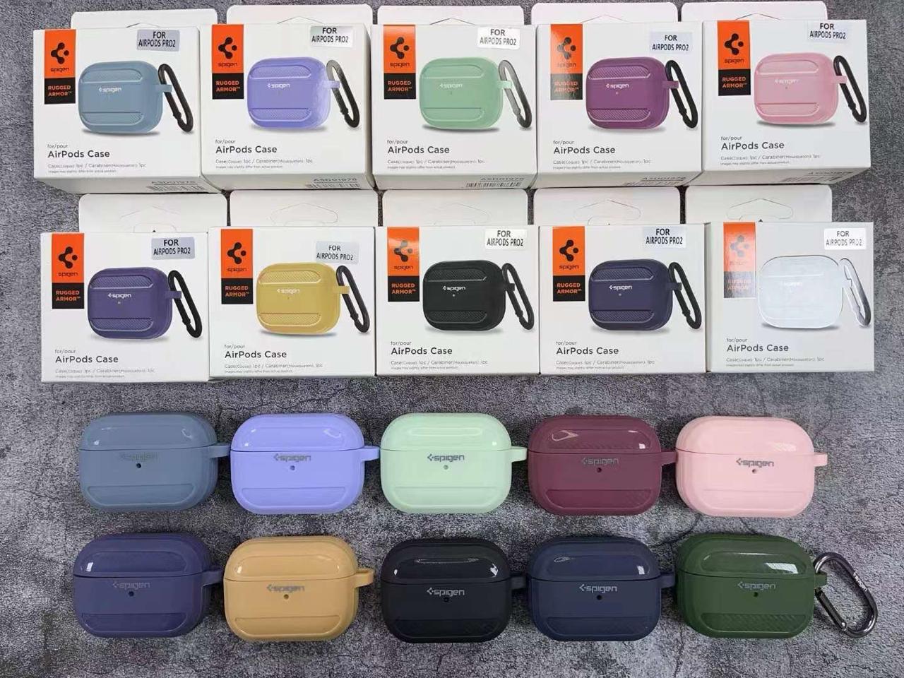 Spigen Rugged Armor AirPods Pro Cover - Ultimate Protection & Style