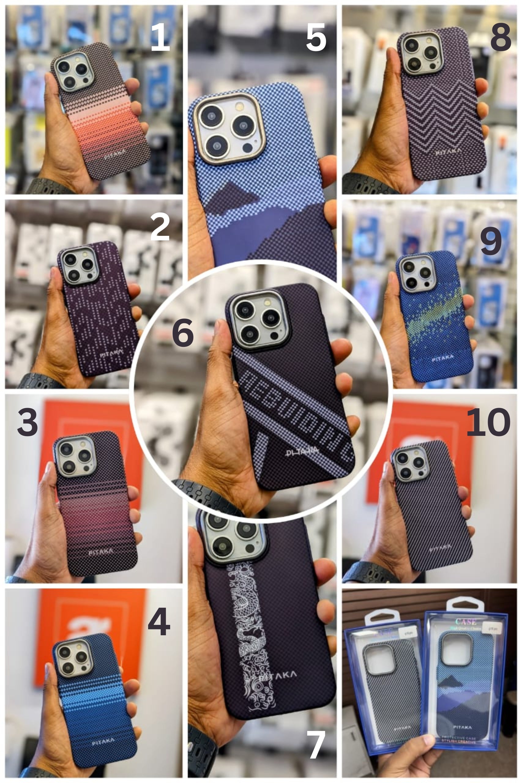 Pitaka MagSafe aramid fiber iPhone case