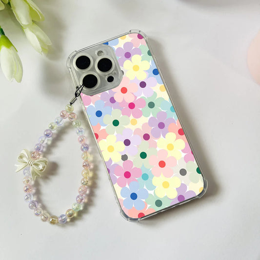 colorful-daisy-floral-phone-case-with-bead-chain