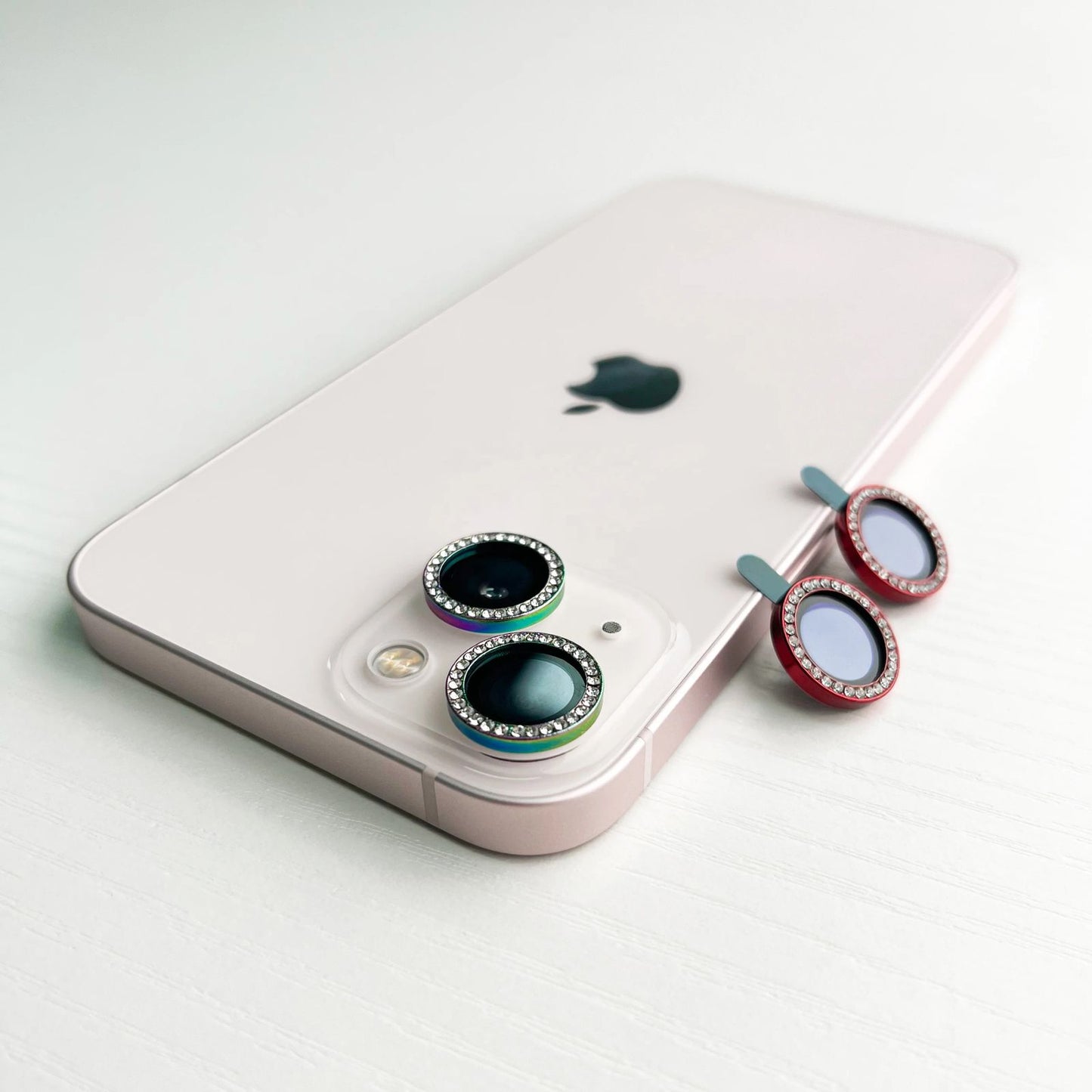 Luxury iPhone Diamond Camera Ring | Stylish Lens Protection