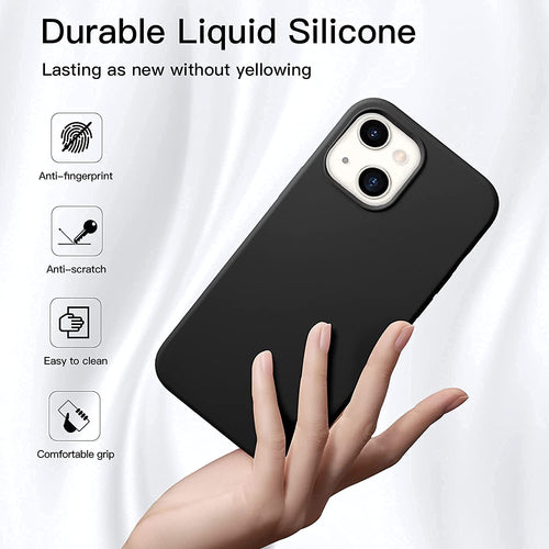 Silicone Grip Cover For iPhone 14 Plus