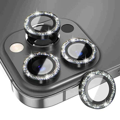 Glitter Diamond Camera Lens Protector iPhone 15 Pro