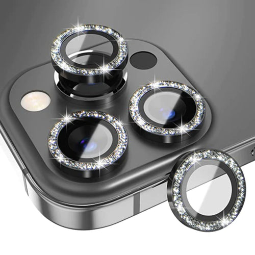 Glitter Diamond Camera Lens Protector iPhone 15 Pro Max