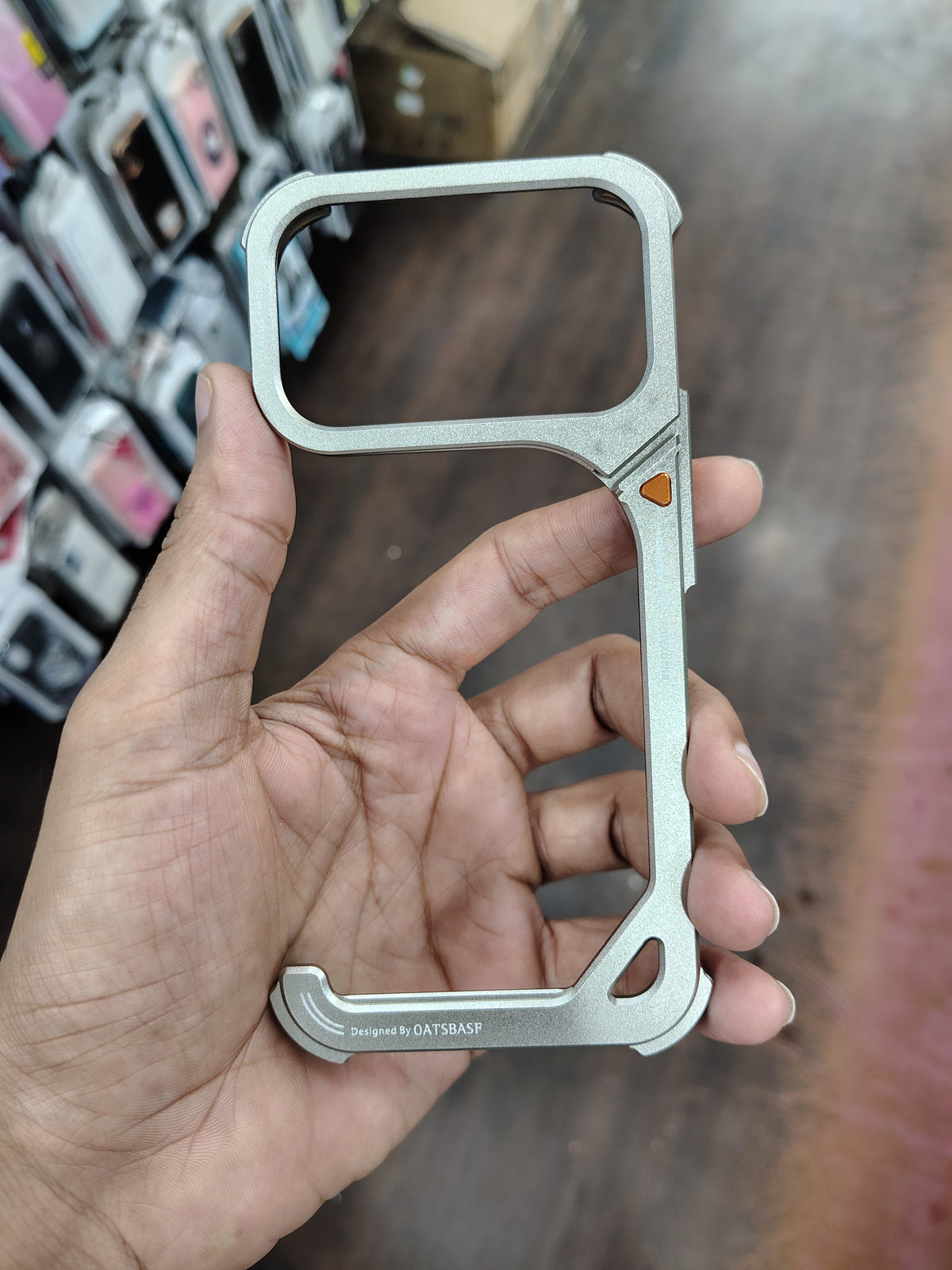 9 Shape Metal Bumper Frame Case for iPhone 17 Pro, 17 Pro Max, 18 Pro and 18 Pro Max