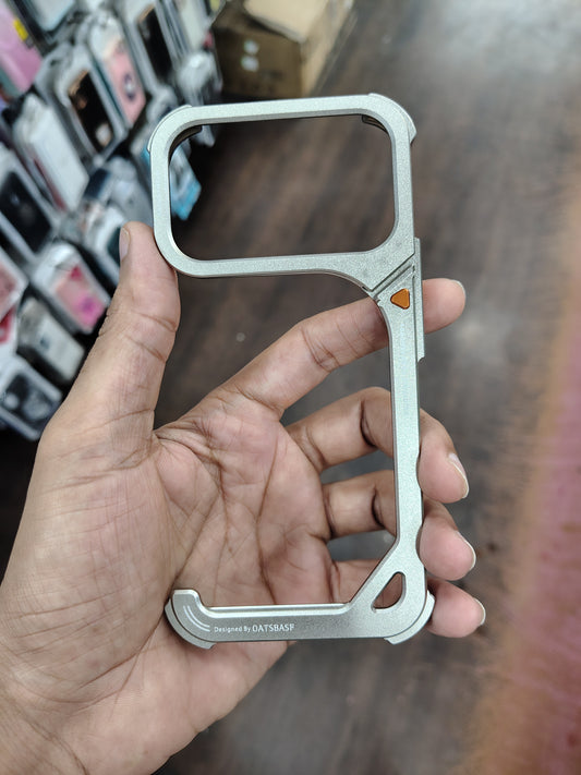 9 Shape Metal Bumper Frame Case for iPhone 17 Pro, 17 Pro Max, 18 Pro and 18 Pro Max