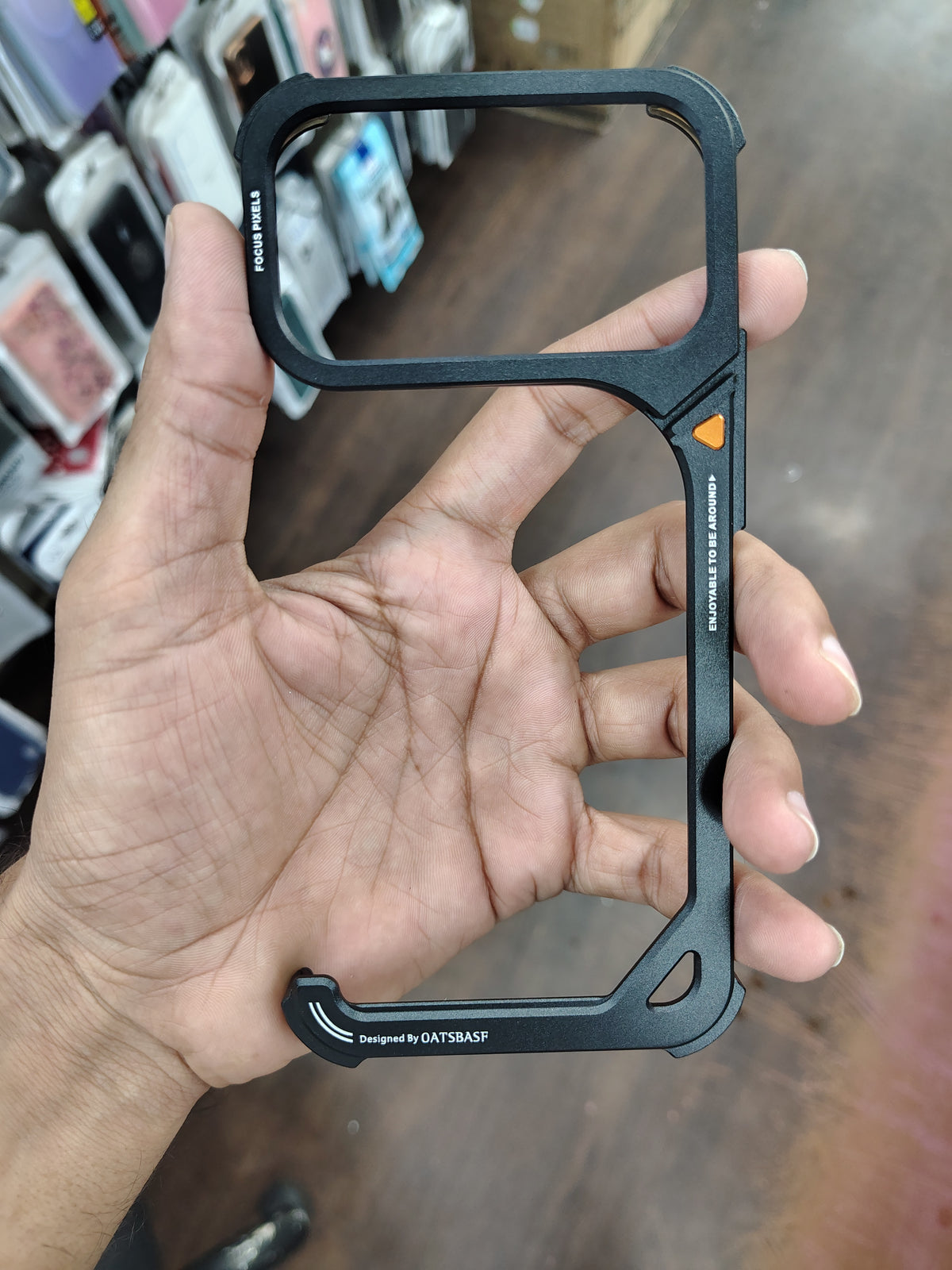 9 Shape Metal Bumper Frame Case for iPhone 17 Pro, 17 Pro Max, 18 Pro and 18 Pro Max