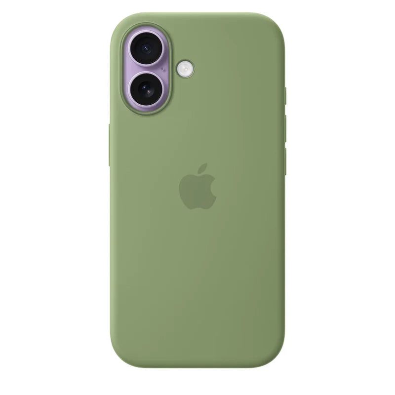 iPhone 17 Silicone MagSafe Case in Light Moss – Stylish & Durable Protection