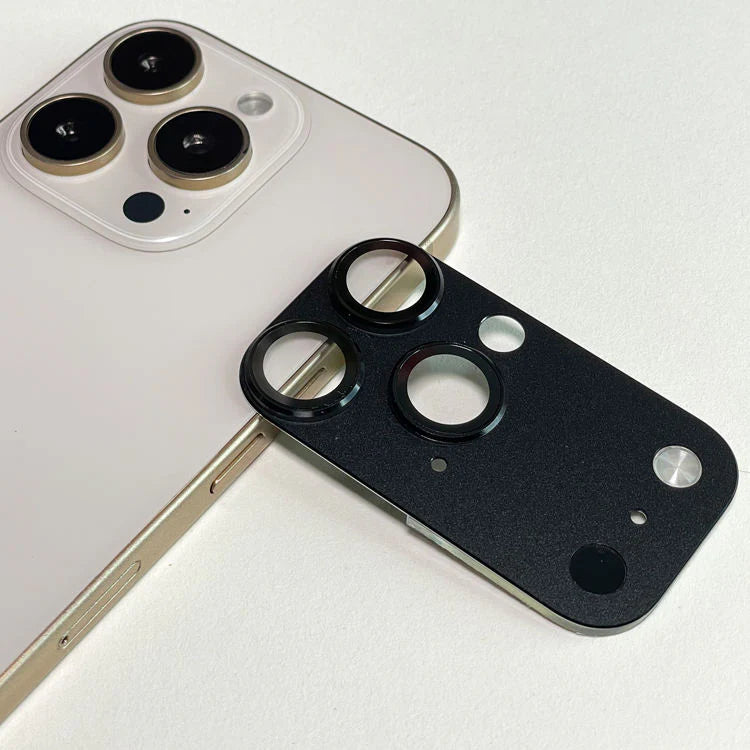 iPhone Camera Converter Navy Blue Metal Frame