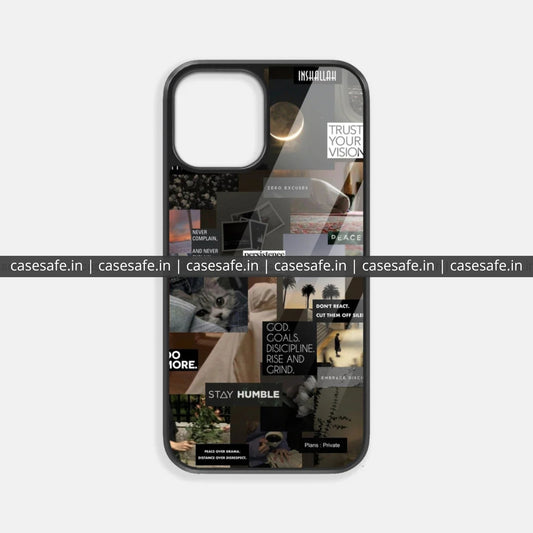 Positive Quotes Premium Glossy Phone Case with Motivational Design