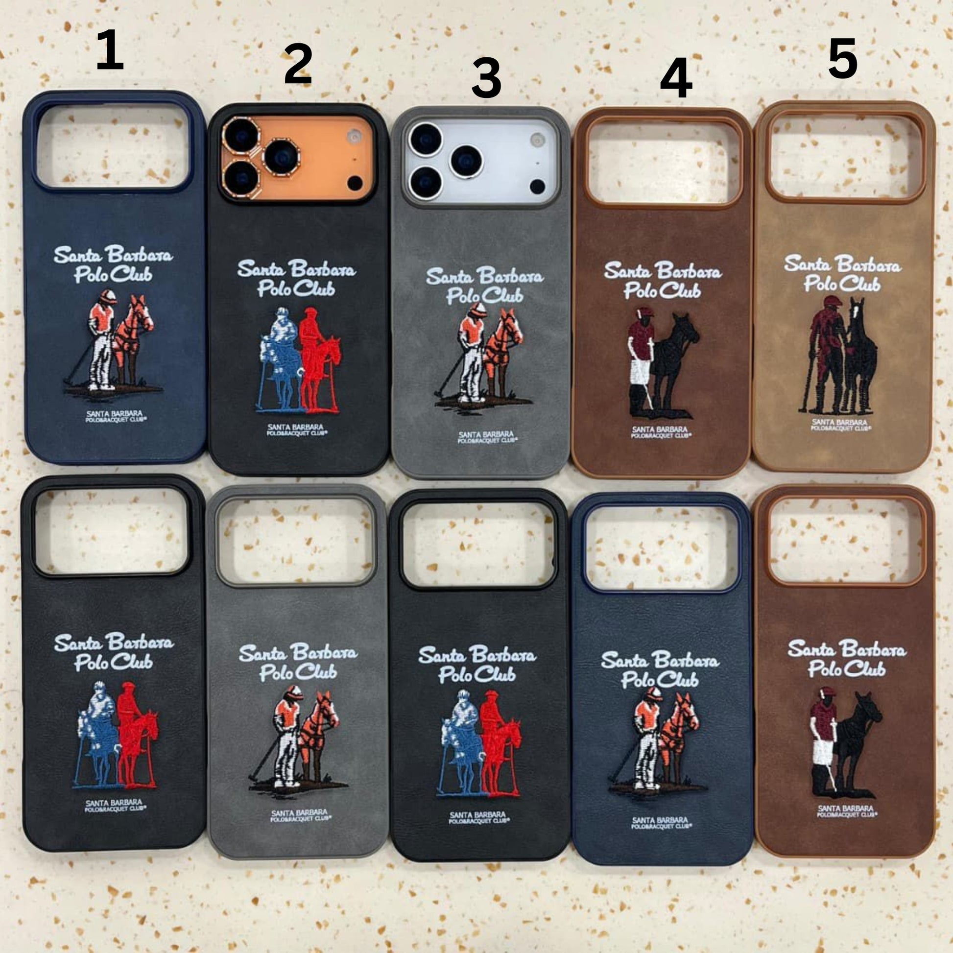 Santa Barbara Polo Club Leather Case for iPhone Series casesafe Santa Barbara Polo Club Leather Case for iPhone Series casesafe