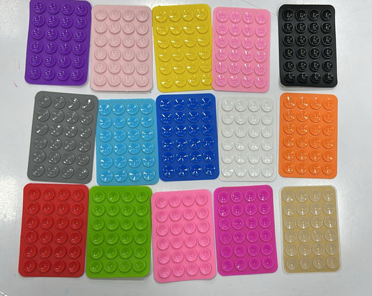 Multi-Color Silicone Suction Pads – Strong Grip, Reusable & Durable