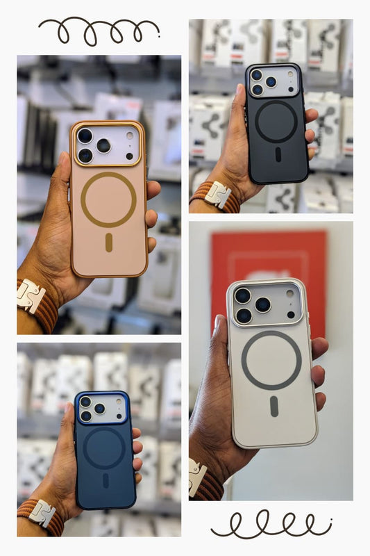 Fashion MagSafe Matte Case for iPhone 17, Air, 17 Pro & 17 Pro Max