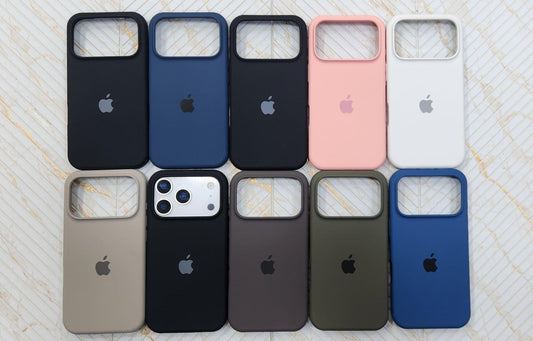 iPhone 17 Series Premium Silicone Case – Soft Touch Back Cover