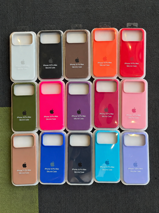 iPhone 18 Pro Series Premium Silicone Case 