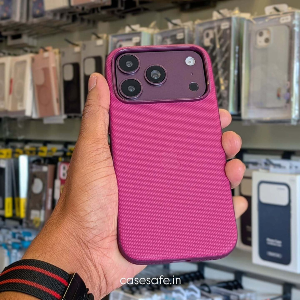 iPhone 18 Pro and 18 Pro Max Techwoven MagSafe case in multiple colours