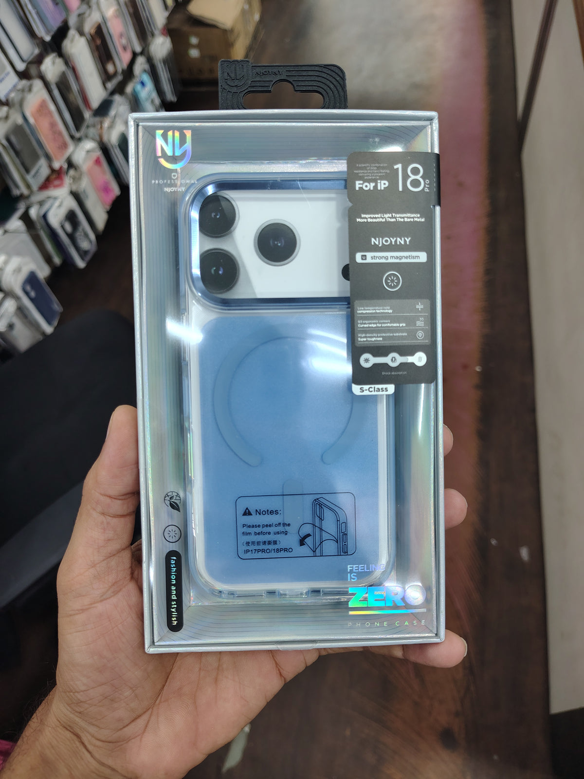 NJOYNY Clear MagSafe Case for iPhone 18 Pro and 18 Pro Max
